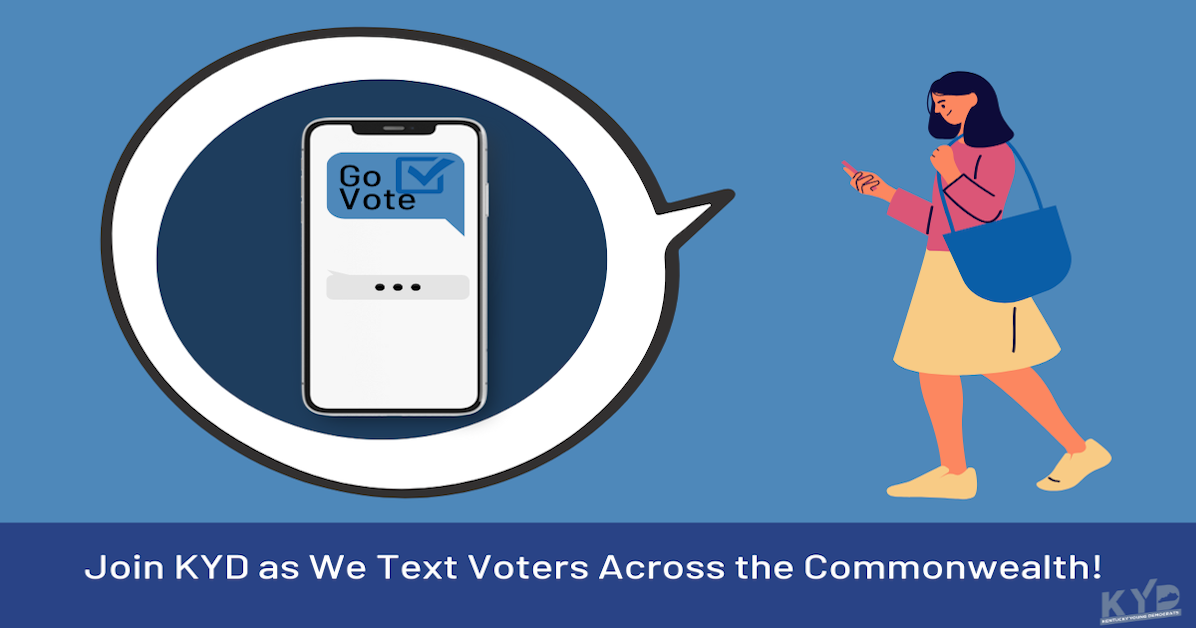 📲 KYD Text Bank for State Rep. Patti Minter 📲 · Charles Booker for Kentucky